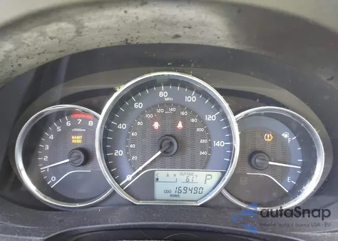 2015 Toyota Corolla Le z USA, uszkodzony, nr VIN 2T1BURHE4FC339506